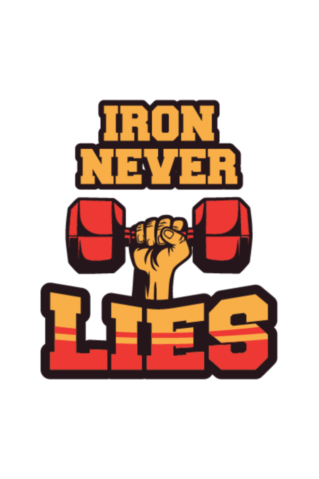 Iron never lies (Oversized)