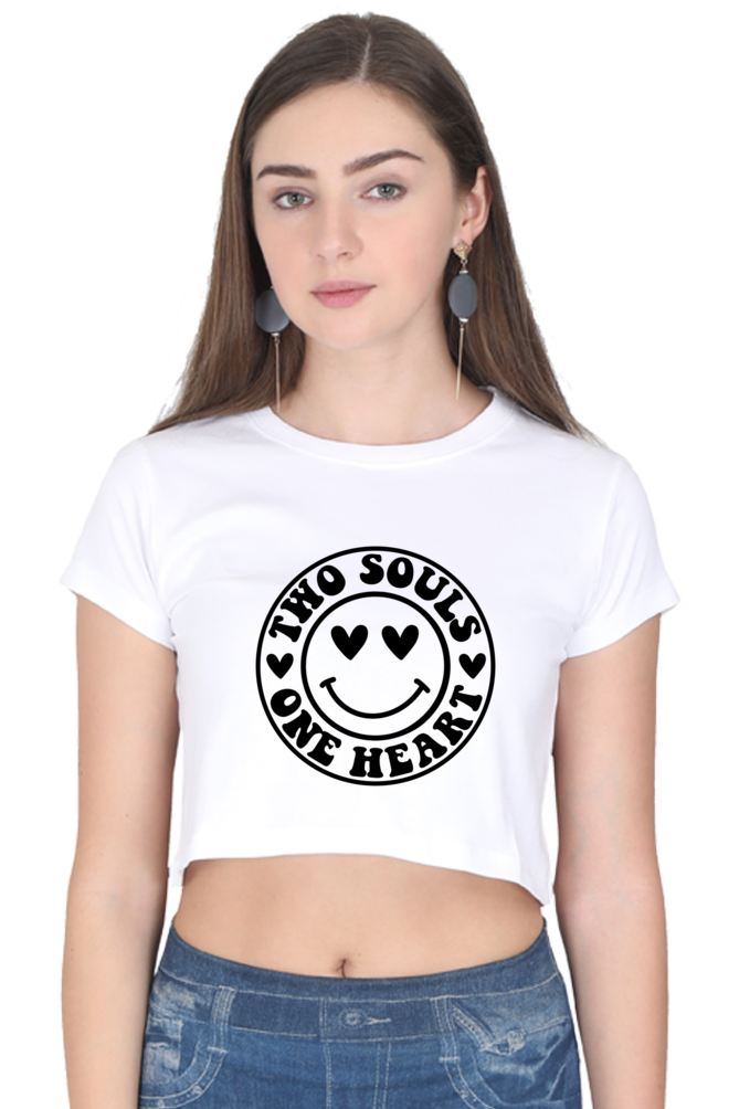 Two soul one heart (Crop top)