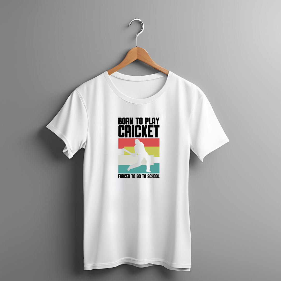 Born to play cricket