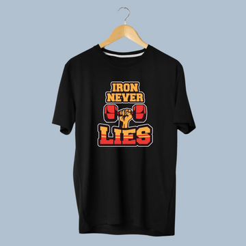 Iron never lies ( Black )