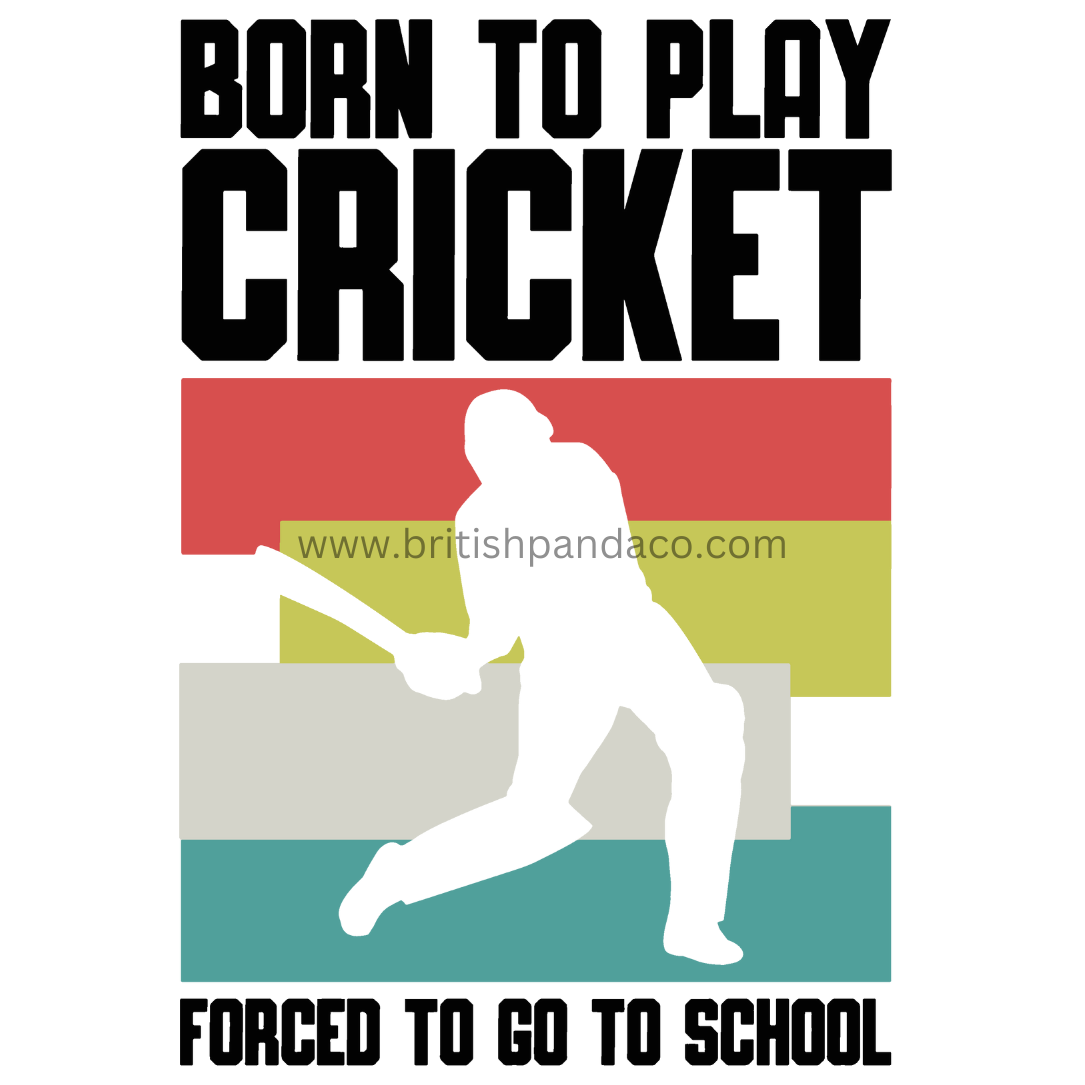 Born to play cricket