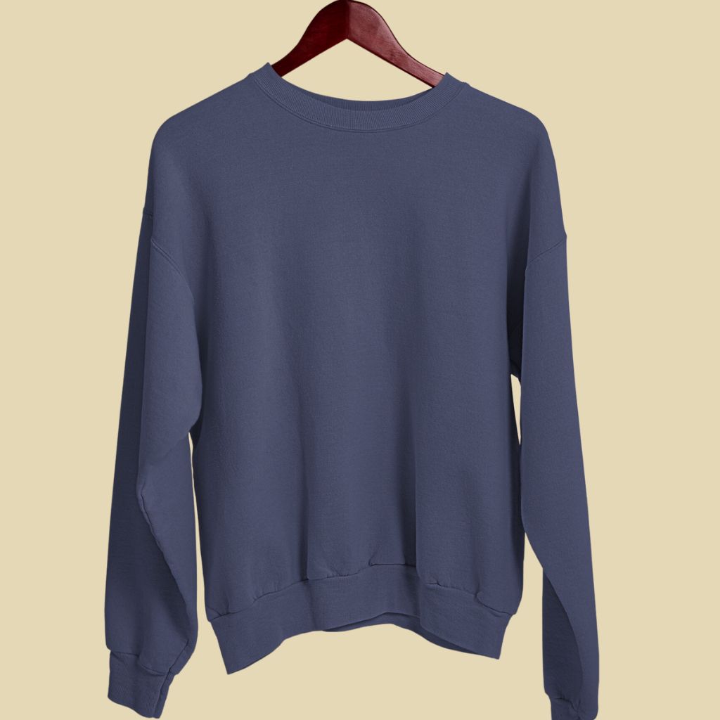 Unisex Navy Blue Sweatshirt