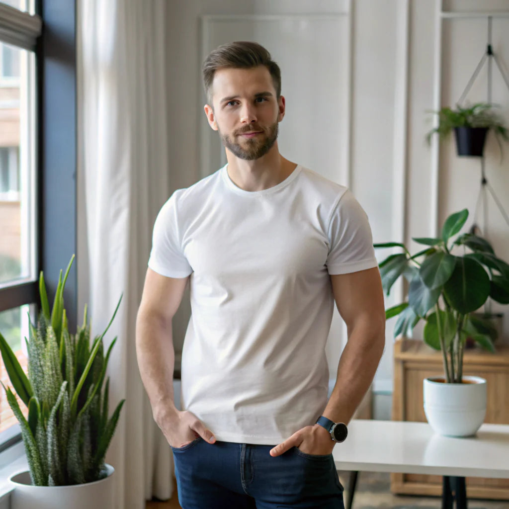 Plain White Unisex T-shirt