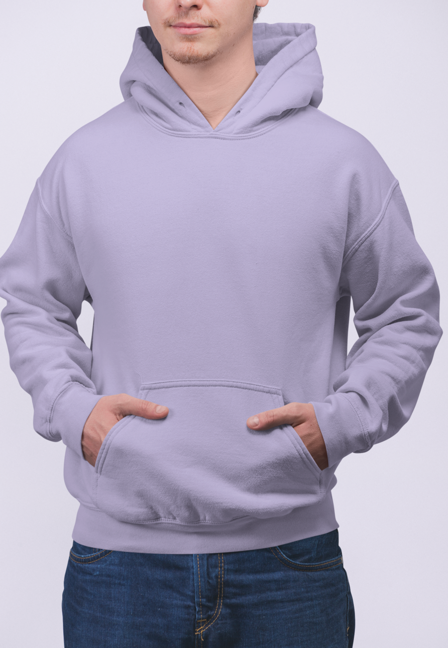 Unisex Hooded SweatShirt (Lavender)