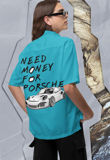 Unisex Oversized Shirt Porche Design