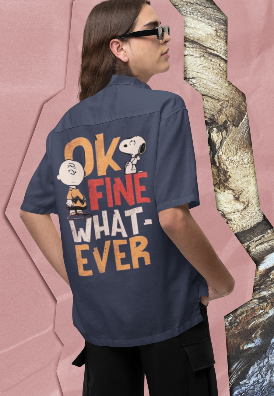 Funky oversized shirt (Unisex) Front and Back Printed