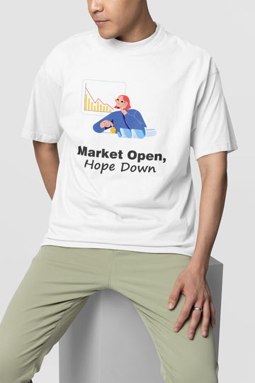 Market Open Hope Down (Oversized)