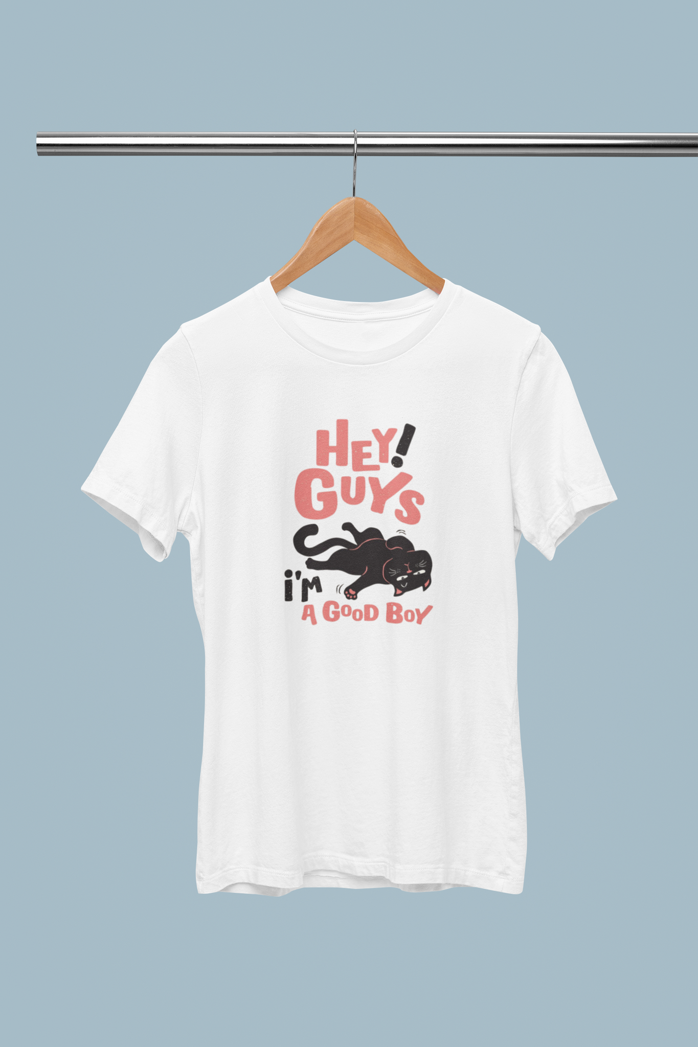 Hey Guyss I'm Good Boy half Sleeve T shirt