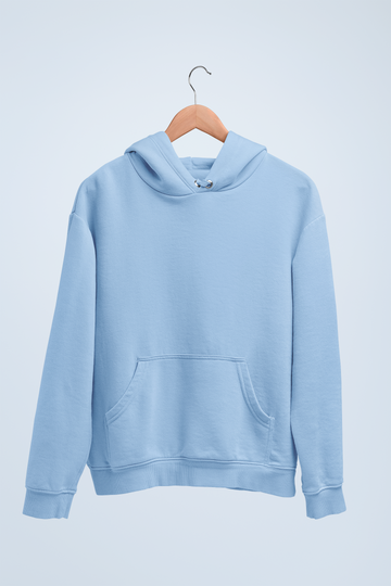 Unisex Hooded SweatShirt (Baby Blue)